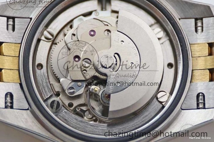 1219 Bright Lady DateJust 28 SS YG TWF Diamonds Bezel 1:1 Best Edition Green Dial Roman Markers on Jubilee Bracelet NH 2135